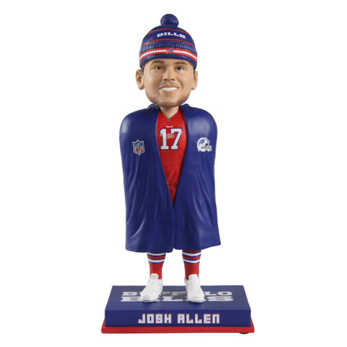 Josh Allen (Buffalo Bills) Sideline Jacket w/Hat Exclusive Bobblehead