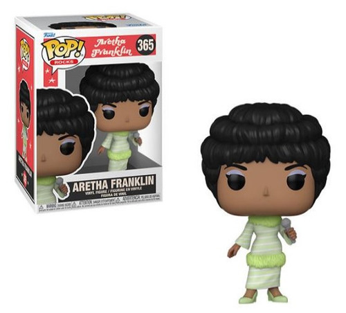Aretha Franklin (Green Dress) Funko Pop! Rocks