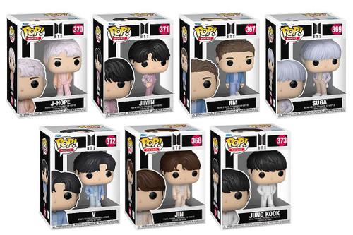 BTS Series 4 Funko Pop! Rocks Complete Set (7) - CLARKtoys
