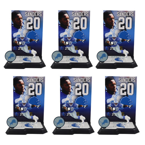 NFL Legends Figure: Barry Sanders Detroit Lions Blue Jersey,  price  tracker / tracking,  price history charts,  price watches,   price drop alerts