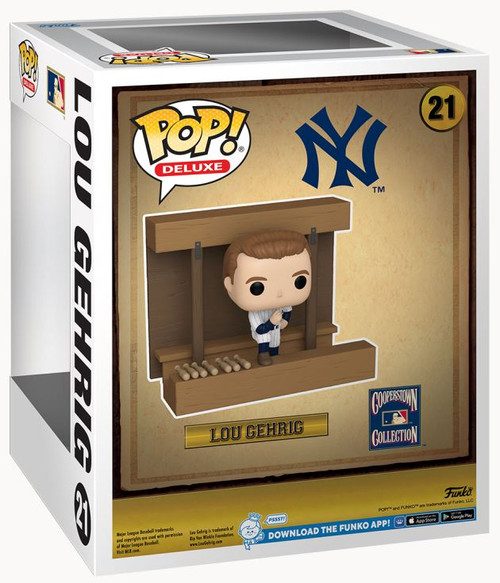 Lou Gehrig (New York Yankees) MLB Funko Pop! Deluxe - CLARKtoys