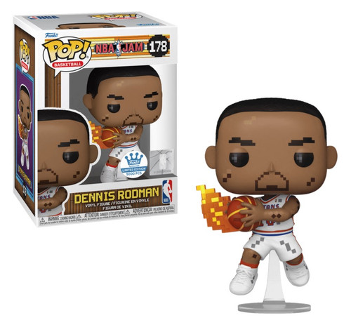 Dennis Rodman (Detroit Pistons) NBA Jam Funko Pop! Exclusive