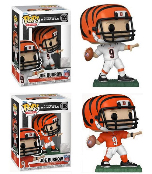 Joe Burrow (Cincinnati Bengals) NFL Funko Pop! Combo (2)