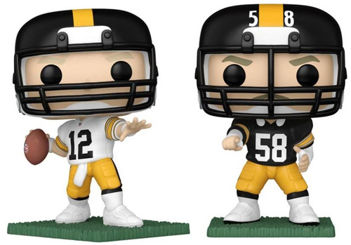 Terry Bradshaw/Jack Lambert (Pittsburgh Steelers) Funko Pop! NFL Legends Combo