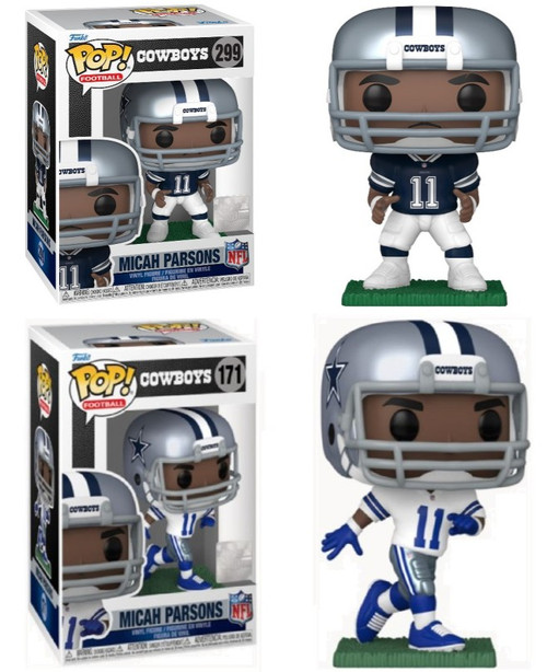 Micah Parsons/Micah Parsons (Dallas Cowboys) NFL Funko Pop! Combo (2)