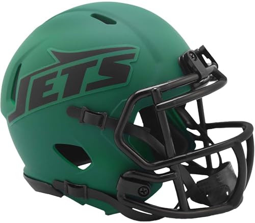 New York Jets RAVE Riddell Speed Mini NFL Football Helmet - CLARKtoys