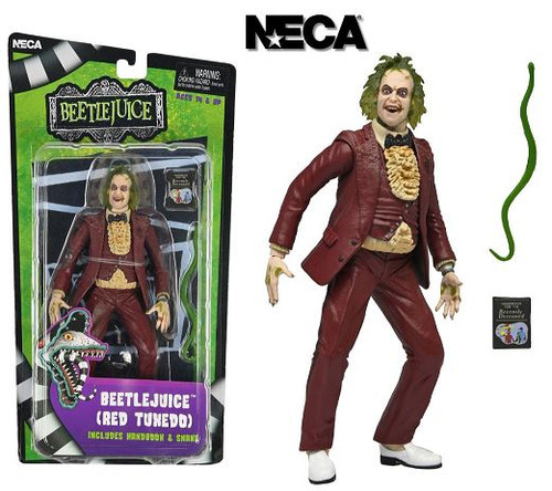 Beetlejuice (1988) Red Tuxedo NECA 7" Scale Action Figure