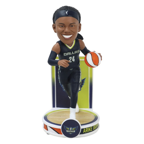 Arike Ogunbowale (Dallas Wings) Banner Series WNBA Bobblehead (PRE-ORDER Ships June)