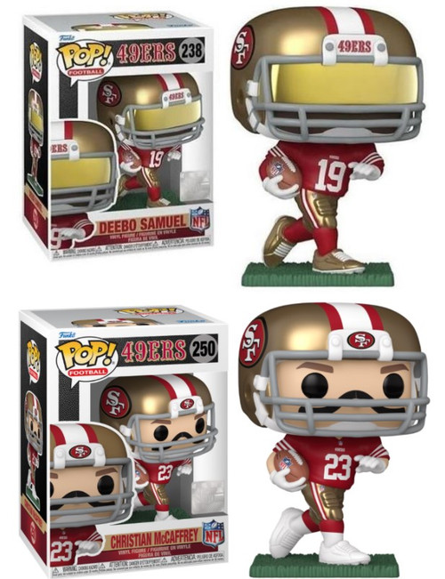 Deebo Samuel/Christian McCaffrey (San Francisco 49ers) NFL Funko