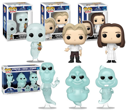 Casper 30th Anniversary Funko Pop Set (4) w/CHASE