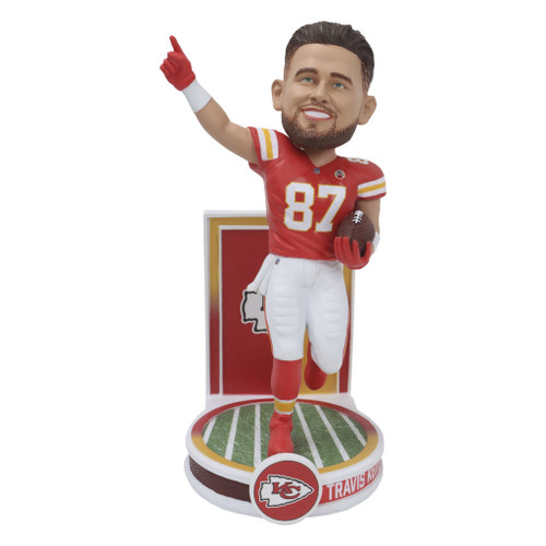 Travis Kelce (Kansas City Chiefs) Banner Series NFL Bobblehead