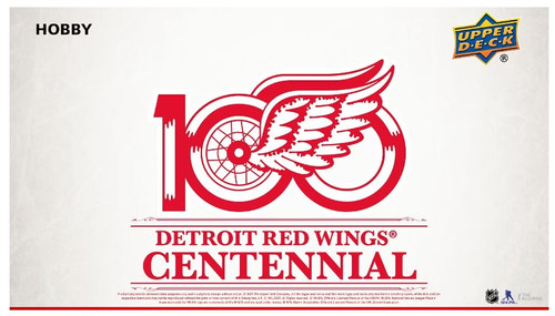 Detroit Red Wings 2025-26 Upper Deck Centennial (105 Cards) Box Set (PRE-ORDER Ships January) Detroit Red Wings 2025-26 Upper Deck Centennial (105 Cards) Box Set (PRE-ORDER Ships January)