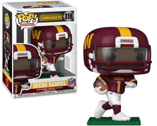 Deebo Samuel (Washington Commanders) NFL Funko Pop! Deebo Samuel (Washington Commanders) NFL Funko Pop!