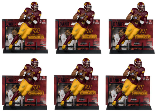 Jayden Daniels (Washington Commanders) NFL 7" Figure McFarlane Lot of (6)