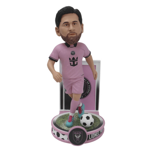 Lionel Messi (Inter Miami CF) Banner Series Soccer Bobblehead