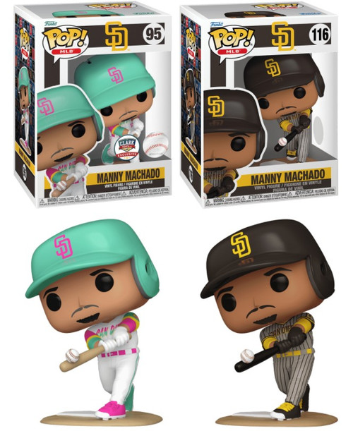 Manny Machado (San Diego Padres) MLB Funko Pop! Combo (2)