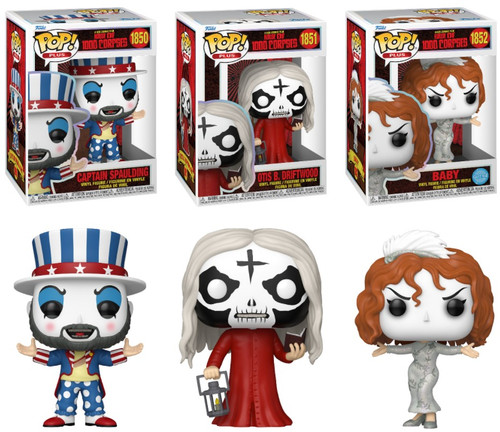 House of a 1000 Corpses Funko Pop! Plus Complete Set (3) (PRE-ORDER Ships October)