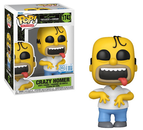 Crazy Homer (The Simpsons Tree House of Horror) Funko Pop! Specialty Series (PRE-ORDER Ships October)