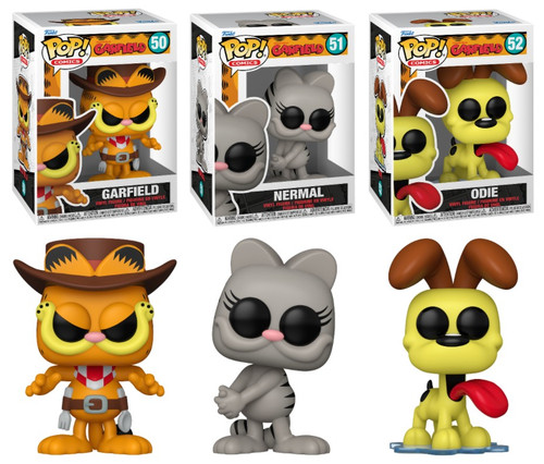 Garfield Funko Pop! Comics Complete Set (3) (PRE-ORDER Ships October) Garfield Funko Pop! Comics Complete Set (3) (PRE-ORDER Ships October)