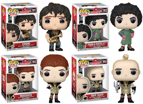 Rocky Horror Picture Show Funko Pop! Complete Set (4)