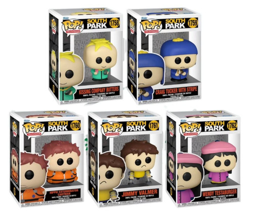 South Park Funko Pop! Television Complete Set (5) (PRE-ORDER Ships November) South Park Funko Pop! Television Complete Set (5) (PRE-ORDER Ships November)