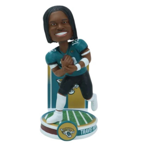 Travis Hunter (Jacksonville Jaguars) Banner Series NFL Rookie Bobblehead (PRE-ORDER Ships December) Travis Hunter (Jacksonville Jaguars) Banner Series NFL Rookie Bobblehead (PRE-ORDER Ships December)