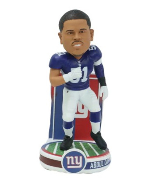 Abdul Carter (New York Giants) Banner Series NFL Rookie Bobblehead (PRE-ORDER Ships December)