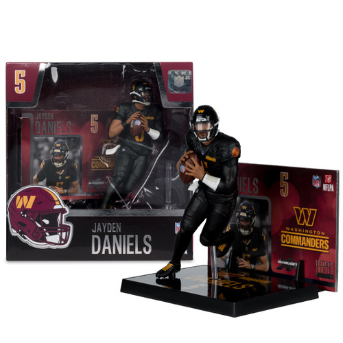 Jayden Daniels (Commanders Alternate Uniform) NFL 7" Figure McFarlane (PRE-ORDER Ships November) Jayden Daniels (Commanders Alternate Uniform) NFL 7" Figure McFarlane (PRE-ORDER Ships November)