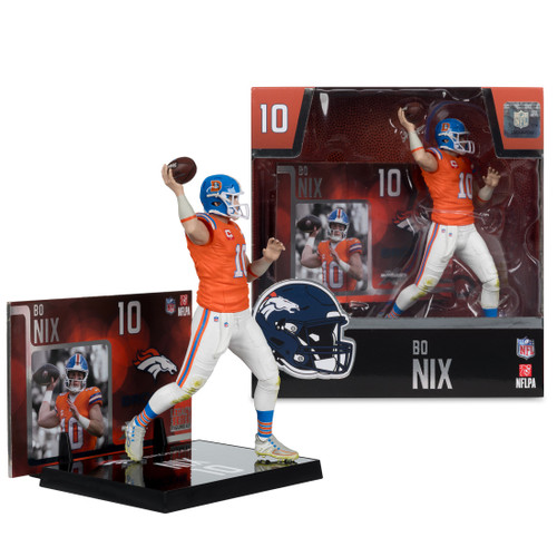 Bo Nix (Denver Broncos) (Classic Uniform) NFL 7" Figure McFarlane (PRE-ORDER Ships November) Bo Nix (Denver Broncos) (Classic Uniform) NFL 7" Figure McFarlane (PRE-ORDER Ships November)