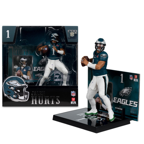 Jalen Hurts (Eagles Super Bowl Edition) NFL 7" Figure McFarlane (PRE-ORDER Ships November) Jalen Hurts (Eagles Super Bowl Edition) NFL 7" Figure McFarlane (PRE-ORDER Ships November)