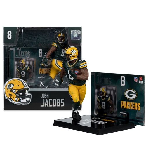 Josh Jacobs (Green Bay Packers) NFL 7" Figure McFarlane (PRE-ORDER Ships November) Josh Jacobs (Green Bay Packers) NFL 7" Figure McFarlane (PRE-ORDER Ships November)