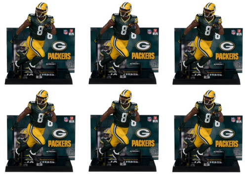 Josh Jacobs (Green Bay Packers) NFL 7" Figure McFarlane Lot of (6) (PRE-ORDER Ships November) Josh Jacobs (Green Bay Packers) NFL 7" Figure McFarlane Lot of (6) (PRE-ORDER Ships November)