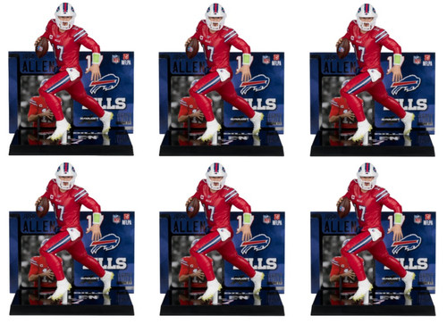 Josh Allen (Buffalo Bills Color Rush Uniform) NFL 7" Figure McFarlane Lot of 6 (PRE-ORDER Ships November) Josh Allen (Buffalo Bills Color Rush Uniform) NFL 7" Figure McFarlane Lot of 6 (PRE-ORDER Ships November)