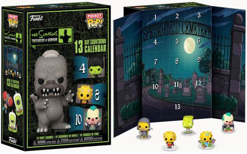 The Simpsons (Treehouse of Horror) Funko Pocket Pop! 13 Day Countdown Calendar