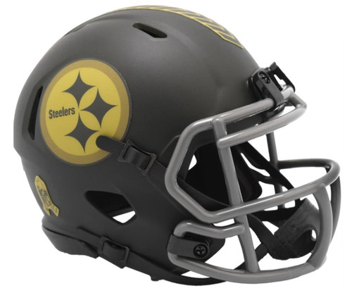 Pittsburgh Steelers 2025 Salute to Service Mini NFL Football Helmet (PRE-ORDER Ships November) Pittsburgh Steelers 2025 Salute to Service Mini NFL Football Helmet (PRE-ORDER Ships November)