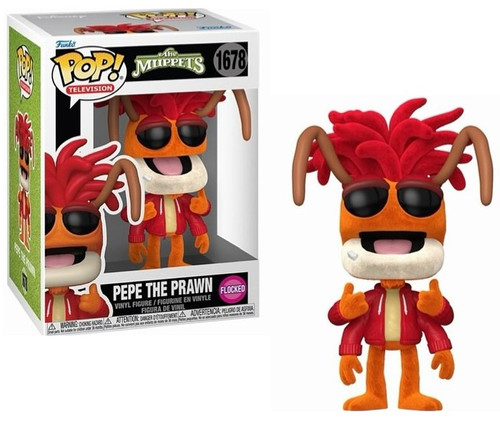 Pepe the Prawn (Flocked) (The Muppets) Funko Pop! Specialty Series