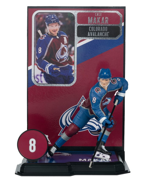 Cale Makar (Colorado Avalanche) McFarlane NHL 7" Figure (PRE-ORDER Ships October) Cale Makar (Colorado Avalanche) McFarlane NHL 7" Figure (PRE-ORDER Ships October)