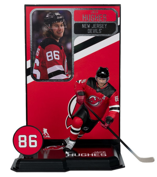 Jack Hughes (New Jersey Devils) McFarlane NHL 7" Figure (PRE-ORDER Ships October) Jack Hughes (New Jersey Devils) McFarlane NHL 7" Figure (PRE-ORDER Ships October)