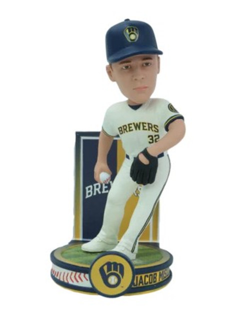 Jacob Misiorowski (Milwaukee Brewers) Banner Series MLB Bobblehead (PRE-ORDER Ships December)