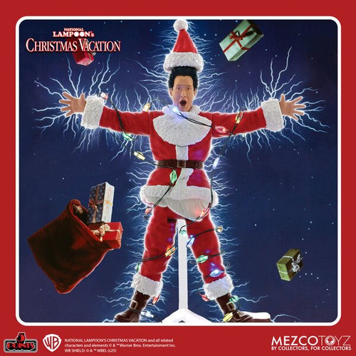 Light Shock Clark (Christmas Vacation) Mezco 5 Points Action Figure (PRE-ORDER Ships December) Light Shock Clark (Christmas Vacation) Mezco 5 Points Action Figure (PRE-ORDER Ships December)