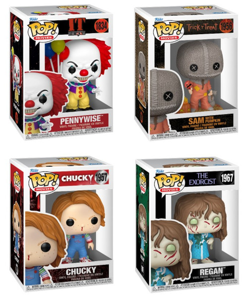 Funko Pop! Horror Movies Complete Set (4) (PRE-ORDER Ships Late December) Funko Pop! Horror Movies Complete Set (4) (PRE-ORDER Ships Late December)