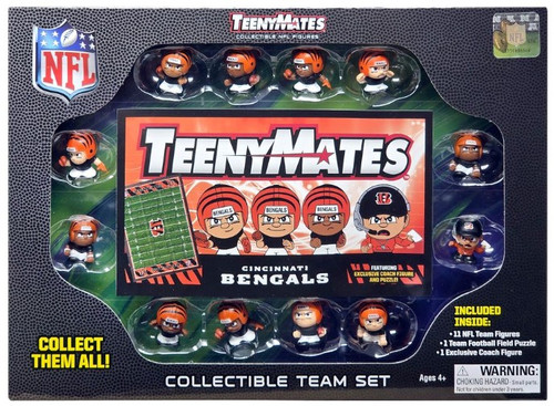 Cincinnati Bengals NFL TeenyMates Collectible Team Set (12) (PRE-ORDER Ships Early December)