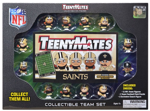New Orleans Saints NFL TeenyMates Collectible Team Set (12) (PRE-ORDER Ships Early December)