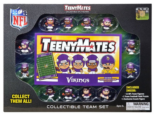 Minnesota Vikings NFL TeenyMates Collectible Team Set (12) (PRE-ORDER Ships Early December)