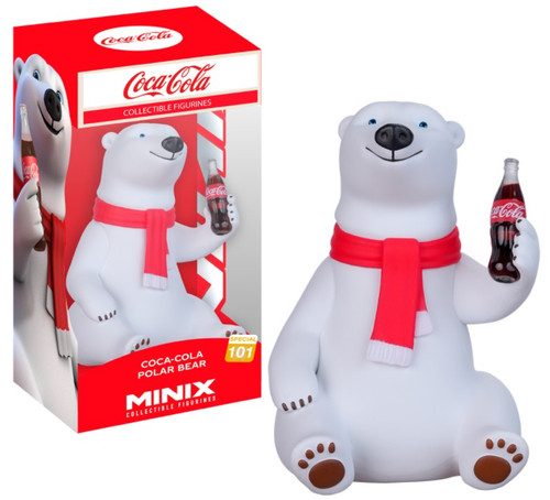 Coca-Cola Polar Bear (Coca-Cola) Minix 4.5-Inch Vinyl Entertainment Figure (PRE-ORDER Ships November) Coca-Cola Polar Bear (Coca-Cola) Minix 4.5-Inch Vinyl Entertainment Figure (PRE-ORDER Ships November)