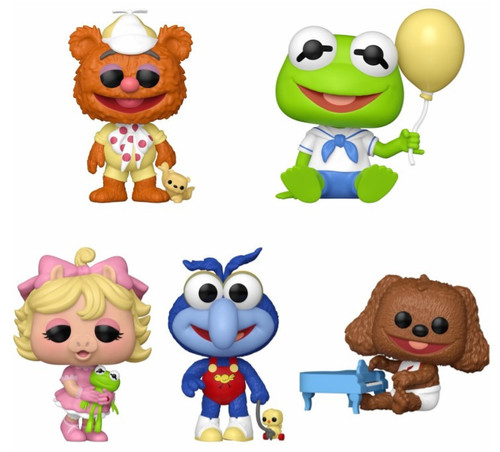 Muppet Babies Disney Funko Pop! Complete Set (5) - CLARKtoys