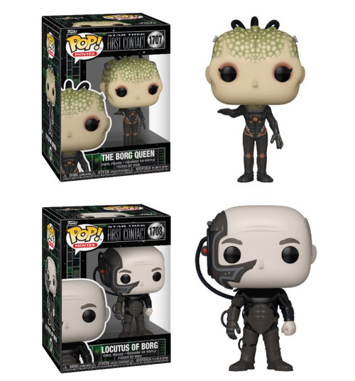 Star Trek: First Contact Funko Pop! Movies Complete Set (2)