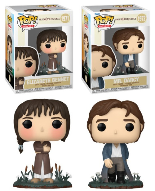 Pride & Prejudice Funko Pop! Movies Complete Set (2) (PRE-ORDER Ships March)