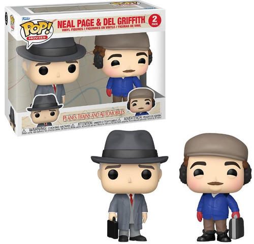 Neal Page & Del Griffith (Planes, Trains & Automobiles) Funko Pop! Movies 2-Pack