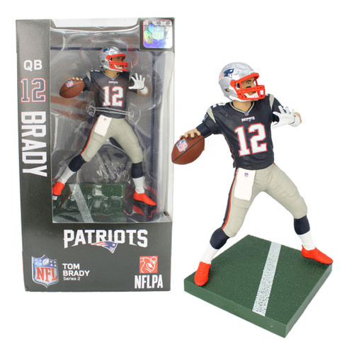 Tom Brady (New England Patriots) Exclusive Imports Dragon NFL 6" Figure